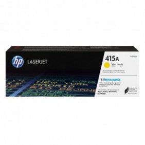 HP 415A Toner jaune LaserJet authentique, 2100 pages, Jaune, 1 pièce