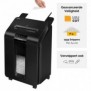 Fellowes AutoMax 100M, Découpage en particules, 22 cm, 4 x 10 mm, 23 L, 175 feuilles, 4 roue