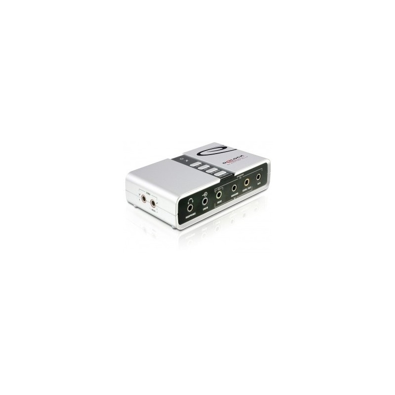 Delock USB Sound Box 7.1, 7.1 canaux, USB