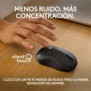 Logitech M240 Silent, Ambidextre, Bluetooth, Graphite