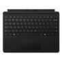 Microsoft Surface Pro Keyboard, AZERTY, Français, Pavé tactile, Microsoft, Surface Pro 10 Surface Pro 9 Surface Pro 8 Surface Pro X, Noir