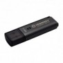 Kingston IronKey 128 Go Locker Plus 50 G2, FIPS 197, AES-256, 128 Go, USB Type-A, 3.2 Gen 1 3.1 Gen 1, 145 Mos, Casquette, Noir