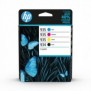 HP 934 Pack de 4 cartouches d'encre noire 935 Pack de 4 cartouches d'encre cyanmagentajaune authentiques - Rendement standard - Encre à pigments - Encre à pigments - 10 ml - 4,5 ml - 4 pièce