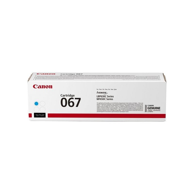 Canon 067, 1250 pages, Cyan, 1 pièce