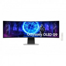 Samsung G95SD, 124,5 cm 49", 5120 x 1440 pixels, Dual QHD, OLED, 0,03 ms, Argent
