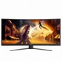 AOC G4 CU34G4Z, 86,4 cm 34", 3440 x 1440 pixels, Wide Quad HD, LED, 1 ms, Noir, Rouge