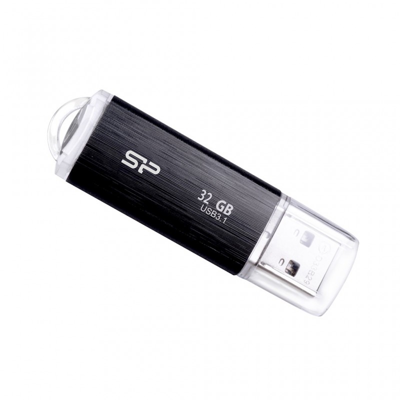 Silicon Power Blaze B02, 32 Go, USB Type-A, 3.2 Gen 1 3.1 Gen 1, Casquette, 8 g, Noir