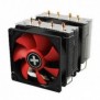 Xilence XC044, Refroidisseur, 9,2 cm, 600 trmin, 2200 trmin, Noir, Rouge