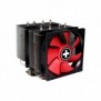 Xilence XC044, Refroidisseur, 9,2 cm, 600 trmin, 2200 trmin, Noir, Rouge