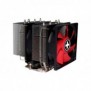 Xilence XC044, Refroidisseur, 9,2 cm, 600 trmin, 2200 trmin, Noir, Rouge