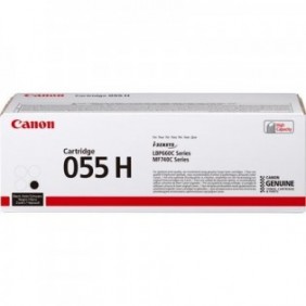 Canon 055H, 7600 pages, Noir, 1 pièce
