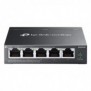 TP-LINK Omada ES205GP, Géré, Gigabit Ethernet 101001000, Connexion Ethernet, supportant l'alimentation via ce port , Montage mural