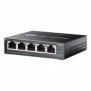 TP-LINK Omada ES205GP, Géré, Gigabit Ethernet 101001000, Connexion Ethernet, supportant l'alimentation via ce port , Montage mural