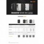 Be Quiet! Shadow Base 800 Noir | Boîtier PC ARGB vitré, Mini ITX Micro ATX ATX E-ATX, 3 ventilateurs Pure Wings 3 140 mm PWM, Midi Tower, PC, Noir, ATX, EATX, micro ATX, Mini-ITX, Acrylonitrile-Butadiène-Styrène , Acier, Verre trempé, Multi