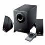 Edifier M1360, 2.1 canaux, 8,5 W, PC, Noir, Bois, Rotatif