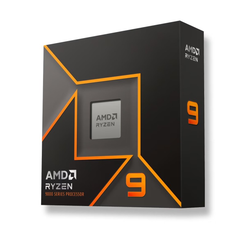 AMD Ryzen 9 9900X, AMD Ryzen™ 9, Emplacement AM5, 4 nm, Boîte, AMD, 9900X