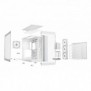 Be Quiet! Light Base 900 FX Blanc | Boîtier PC ARGB vitré, Mini ITX Micro ATX ATX E-ATX XL-ATX, 4 ventilateurs Light Wings 140 mm PWM, Full Tower, PC, Blanc, ATX, EATX, micro ATX, Mini-ITX, XL-ATX, Acrylonitrile-Butadiène-Styrène , Verre, SGCC, Jouer