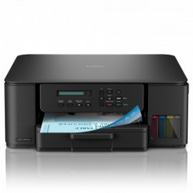 Brother DCP-T580DW imprimante multifonction 3-en-1 compacte Tankbenefit à réservoir d'encre, Jet d'encre, Impression couleur, 1200 x 6000 DPI, Copie couleur, A4, Noir