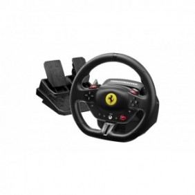 ThrustMaster T98 Ferrari 296 GTS, Volant + pédales, PC, Xbox One, Xbox Series S, Xbox Series X, Boutons directionnels, Bouton de frein à main, Touche Menu, Touche Partage, View button, AnalogiqueNumérique, 240, Avec fil