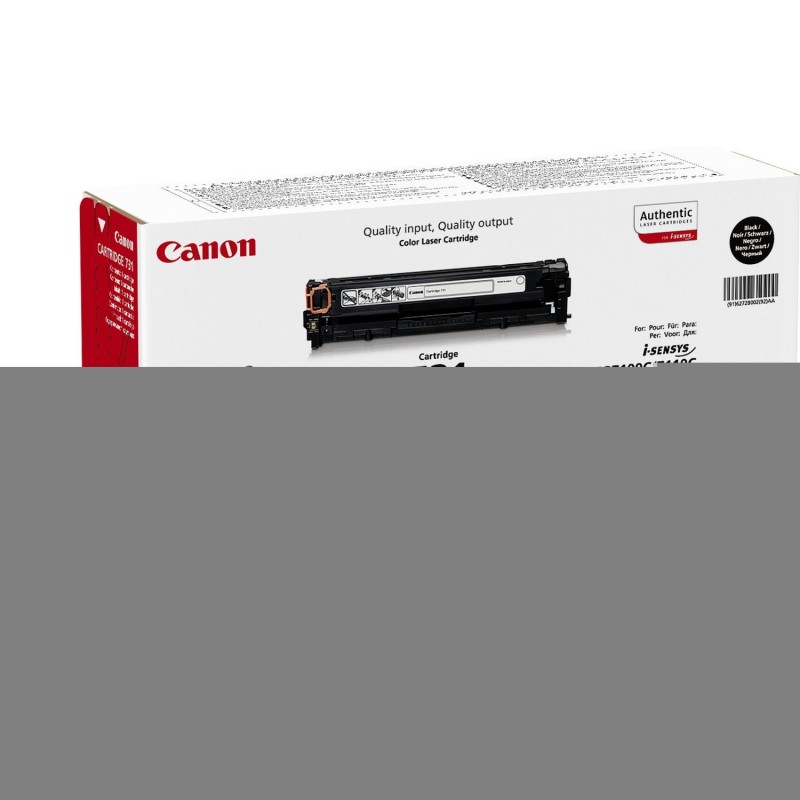 Canon 731, 1400 pages, Noir, 1 pièce