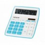 Genie 840 B, Bureau, Calculatrice à écran, 10 chiffres, Affichage inclinable, BatterieSolaire, Bleu, Blanc