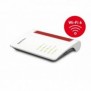 AVM Box 7530 AX, Wi-Fi 6 802.11ax, Bi-bande 2,4 GHz 5 GHz, EthernetLAN, ADSL, Gris, Rouge, Blanc, Routeur