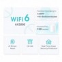 TP-LINK Deco X50 3-pack, Blanc, Interne, CE: 20 dBm 2.4 GHz 23 dBm 5 GHz FCC: 30 dBm 2.4 GHz 30 dBm 5 GHz, Bi-bande 2,4 GHz 5 GHz, Wi-Fi 6 802.11ax, 802.11a, 802.11b, 802.11g, Wi-Fi 4 802.11n, Wi-Fi 5 802.11ac, Wi-Fi 6 802.11ax