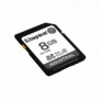 Kingston 8G SDHC Industrial pSLC, 8 Go, SDXC, Classe 10, UHS-I, 100 Mos, 80 Mos