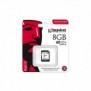 Kingston 8G SDHC Industrial pSLC, 8 Go, SDXC, Classe 10, UHS-I, 100 Mos, 80 Mos