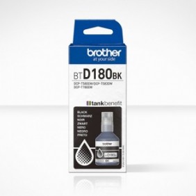 Brother BTD180BK Bouteille d'encre noire originale, Original, Noir, Brother, DCP-T580DW, DCP-T583DW, DCP-T780DW, 7500 pages, 1 pièce