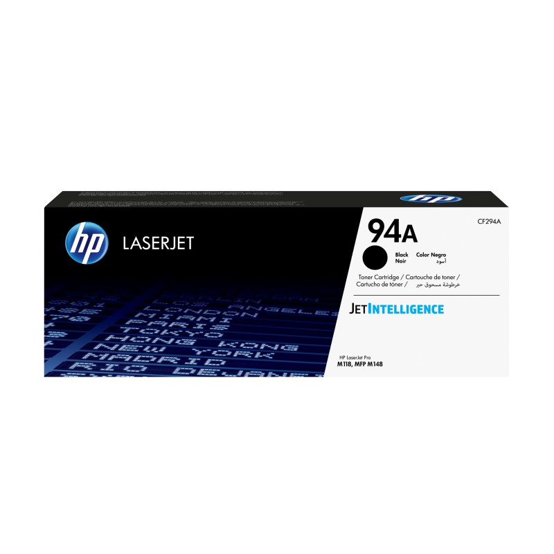 HP 94A Toner noir LaserJet authentique, 1200 pages, Noir, 1 pièce