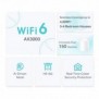 TP-LINK Deco X50 2-pack, Blanc, Interne, CE: 20 dBm 2.4 GHz 23 dBm 5 GHz FCC: 30 dBm 2.4 GHz 30 dBm 5 GHz, Bi-bande 2,4 GHz 5 GHz, Wi-Fi 6 802.11ax, 802.11a, 802.11b, 802.11g, Wi-Fi 4 802.11n, Wi-Fi 5 802.11ac, Wi-Fi 6 802.11ax