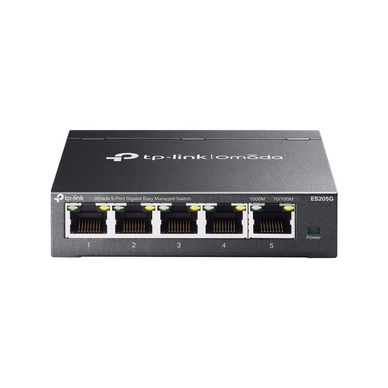 TP-LINK Omada ES205G, Géré, Gigabit Ethernet 101001000, Montage mural