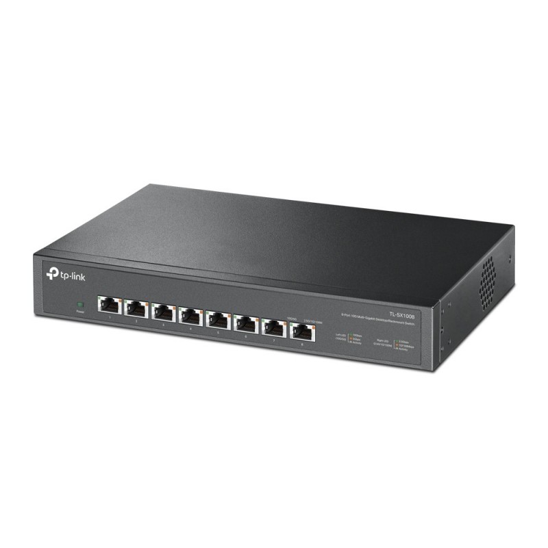 TP-LINK TL-SX1008, Non-géré, 10G Ethernet 100100010000, Grille de montage, 1U