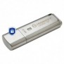 Kingston IronKey 64 Go IKLP50 AES USB, w256bit Encryption, 64 Go, USB Type-A, 3.2 Gen 1 3.1 Gen 1, 145 Mos, Casquette, Argent