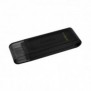 Kingston DataTraveler 256Go USB-C 3.2 Gen 1 70, 256 Go, USB Type-C, 3.2 Gen 1 3.1 Gen 1, Casquette, 7 g, Noir