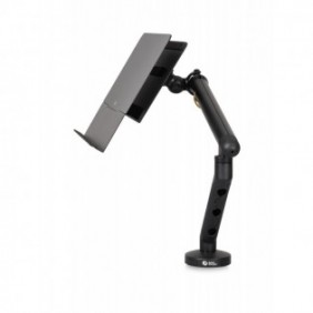 Bakker BE Universal, Bras pour Laptop, Noir, Gris foncé, Aluminium, Acier, 29,5 cm 11.6", 43,2 cm 17", 8 kg