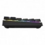 Cherry XTRFY K33 Compact Wireless, Sans fil, USB + RF Wireless + Bluetooth, Mem-chanical key switch, QWERTZ, LED RGB, Noir