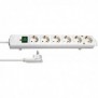 Brennenstuhl 1153320100, 2 m, Intérieure, Blanc, 6 sortie CA, 420 mm, Blanc