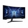 Samsung G55T, 86,4 cm 34", 3440 x 1440 pixels, UltraWide Quad HD, LED, Noir