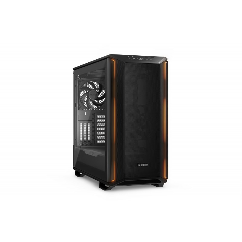 Be Quiet! Dark Base 701 Noir | Boîtier PC ARGB vitré, Mini ITX Micro ATX ATX E-ATX XL-ATX, 3 ventilateurs Silent Wings 4 140 mm PWM high-speed, Midi Tower, PC, Noir, ATX, EATX, micro ATX, Mini-ITX, Acrylonitrile-Butadiène-Styrène , Verre, Acier, Multi