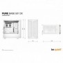 Be Quiet! Pure Base 501 Blanc | Boîtier PC vitré, Mini ATX Micro ATX ATX, 3 ventilateurs Pure Wings 3 140 mm PWM, bande ARGB, Midi Tower, PC, Blanc, ATX, micro ATX, Mini-ATX, Acrylonitrile-Butadiène-Styrène , Verre, Acier, Multi