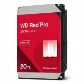 WD Red Pro WD202KFGX, 20 To, 7200 trmin, 512 Mo, 3.5", Série ATA III