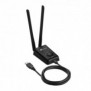 TP-LINK TL-WN8200ND, Sans fil, USB, WLAN, Wi-Fi 4 802.11n, 300 Mbits, Noir