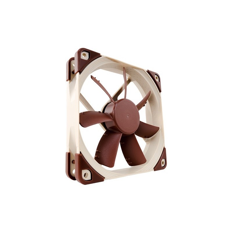 Noctua NF-S12A PWM, Ventilateur, 12 cm, 300 trmin, 1200 trmin, 107,5 m³h, Beige, Marron