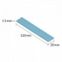 Arctic TP-3, Pad thermique, Bleu, 120 mm, 20 mm, 0,5 mm, 4 pièce