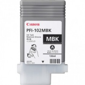 Canon PFI-102MBK, Noir mat, Encre à pigments, 130 ml
