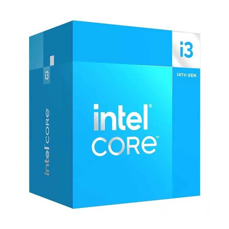 Intel Core i3-14100F, Intel® Core™ i3, LGA 1700, Boîte, Intel, i3-14100F, 64-bit