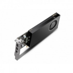 PNY VCNRTXA400-SB, RTX A400, 4 Go, GDDR6, 64 bit, 5120 x 2880 pixels, PCI Express x8 4.0