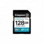 Kingston Canvas Go! Plus 128 Go SDXC Canvas Go Plus Gen4 200 Mos C10 UHS-I U3 V30, 128 Go, SDXC, Classe 10, UHS-I, 200 Mos, 100 Mos